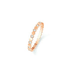 Lumi® BEE LOVE RING ROSA GOLD DIAMANT