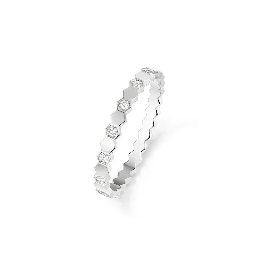 ¡®Lumi¡¯BEE LOVE RING SILVER DIAMOND