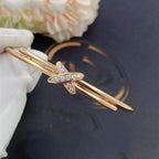 ¡®Lumi¡¯Armbänder in Rosa und Gold mit Diamanten