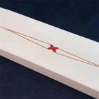 LumiJeux Armband Karneol Roségold 1 Diamant