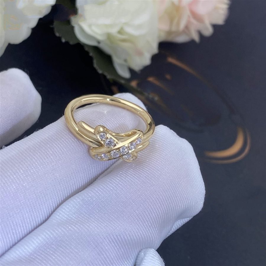 ¡®Lumi¡¯JEUX DE GOLD DIAMOND RING