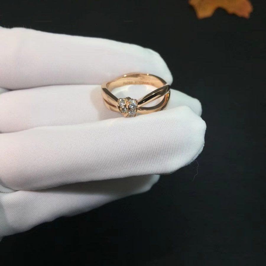¡®Lumi¡¯LIENS RING PINK GOLD DIAMOND