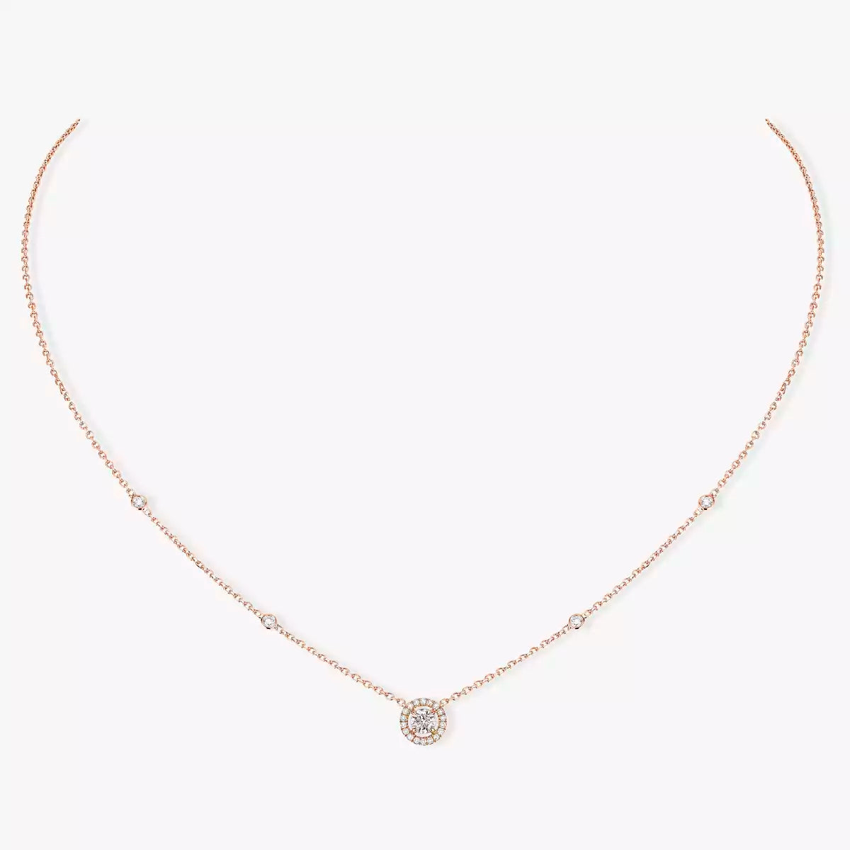 [Imperial] Diamond Necklace 0,20ct Brilliant Shape Joy