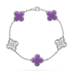 [Lumi] Neue Armbandkollektion „Clover 5 Motiv Hellviolett“