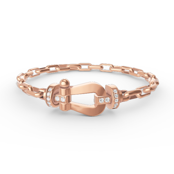 ¡®Lumi¡¯FORCE LARGE HORSESHOE CLASP  METAL BRACELET