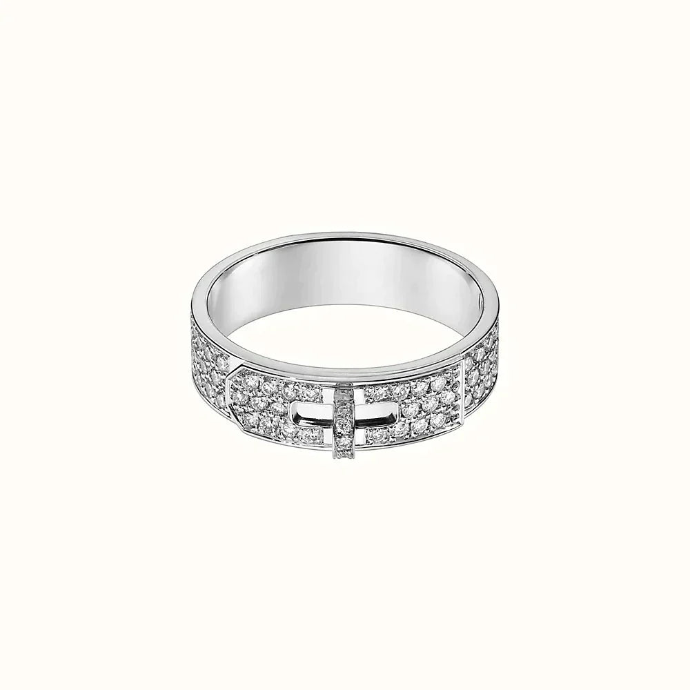 LumiKELLY SILBER-DIAMANTRING