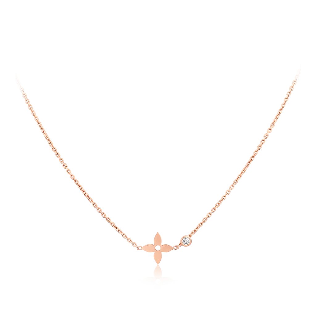 Lumi® BLOSSOM ANHÄNGER ROSÉGOLD UND DIAMANT