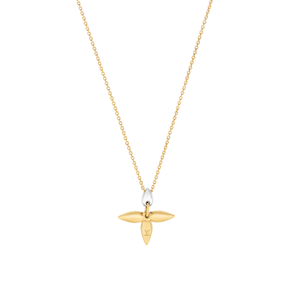 ¡®Lumi¡¯LOUISETTE PEDANT GOLD NECKLACE