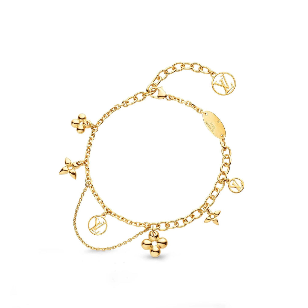 Lumi® Blooming Pink Gold Mop Armband