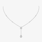 [Imperial] Gold Diamond Tie Necklace