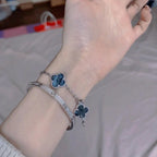 [Lumi jewelry]CLOVER 5 MOTIF PIETERSITE BRACELET COLLECTION