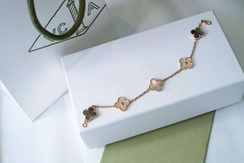 [Lumi] Neue Armbandkollektion „Clover 5 Motive Grau Mop“