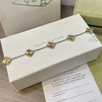 [Lumi jewelry] CLOVER 5 MOTIF LASER BRACELET COLLECTION
