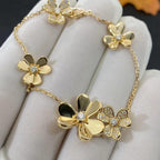 Lumi® FRIVOLE GOLD 5 BLUMEN ARMBAND