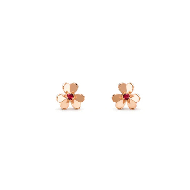 Lumi® FRIVOLE BLUMEN-OHRRINGE IN ROSA