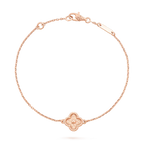 Lumi® Kleeblatt-Armband mit einzelner Blume