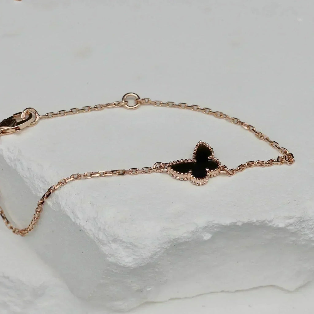 Lumi® Butterfly Onyx Butterfly Armband