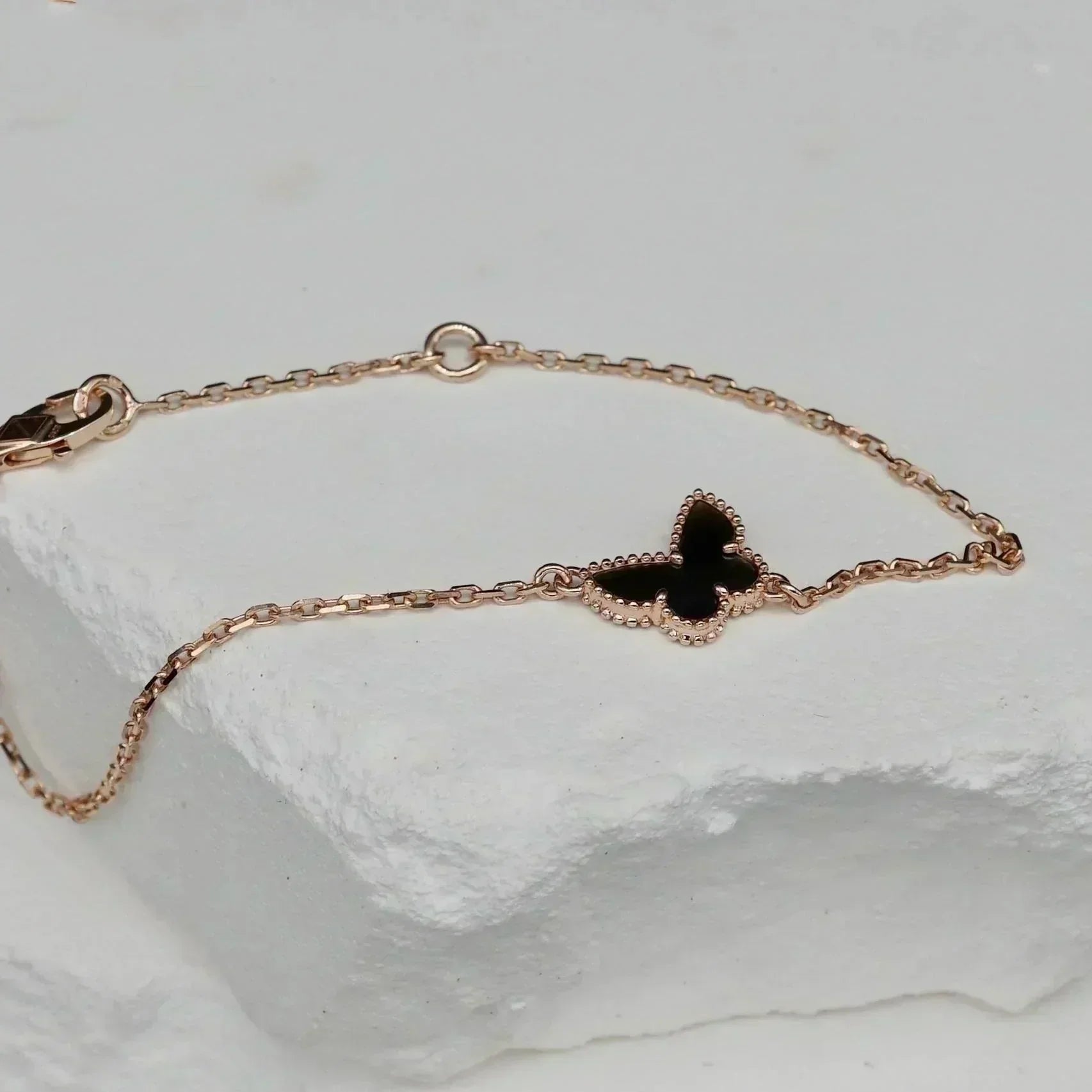 Lumi® Butterfly Onyx Butterfly Armband