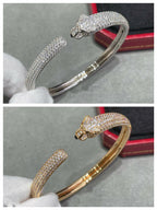 ¡®Lumi¡¯PANTHERE OFFENES DIAMANT-ARMBAND