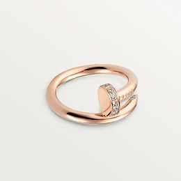 Lumi Juste Ring, 2,65 mm, Roségold, Diamant