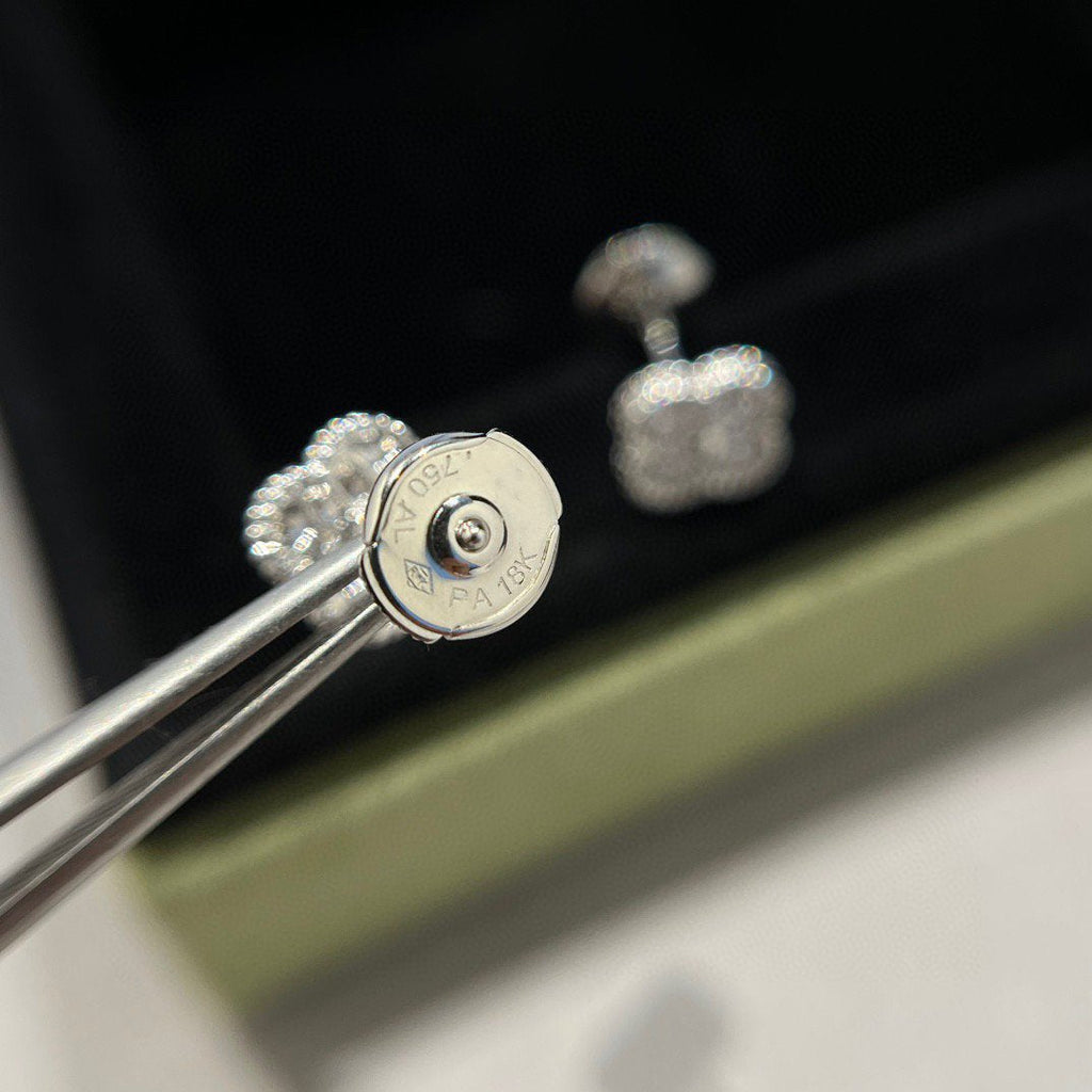 ¡®Lumi¡¯CLOVER MINI-DIAMANT-OHRRINGE