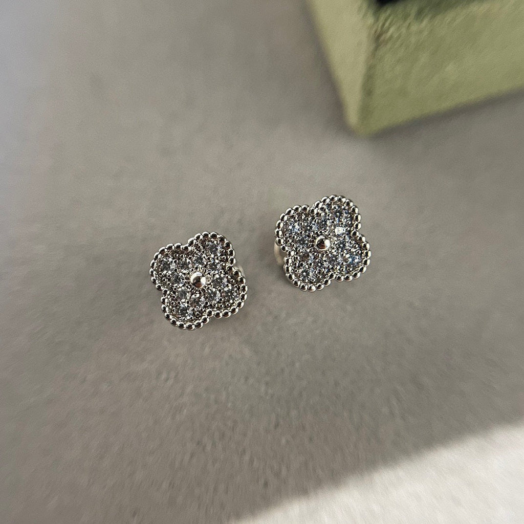 ¡®Lumi¡¯CLOVER MINI-DIAMANT-OHRRINGE